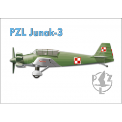 Magnes samolot PZL JUNAK-3
